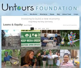 Untoursfoundation.org(Untours Foundation) Screenshot