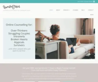 Unveiledstories.com(Online Counselling) Screenshot