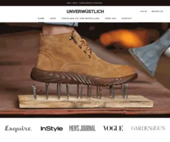 Unverwustlich.com(Unverwüstlich) Screenshot