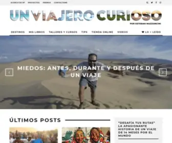 Unviajerocurioso.com(Un Viajero Curioso) Screenshot