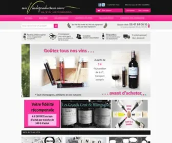 Unvindeproducteur.com(Achat de Grands Crus en direct du producteur) Screenshot