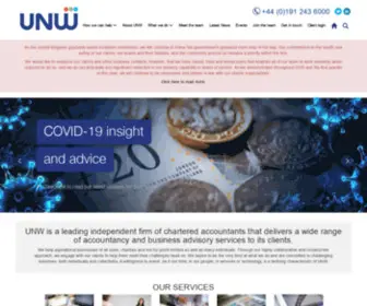 UNW.co.uk(Chartered Accountancy) Screenshot