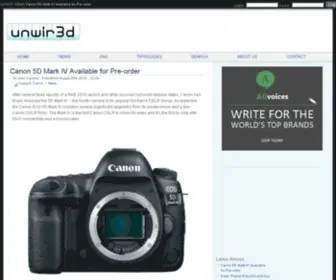 Unwir3D.com(The digital world) Screenshot