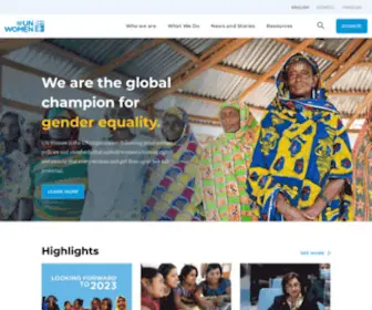Unwomen.org(UN Women) Screenshot