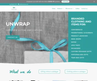 Unwrap.co.za(Home) Screenshot