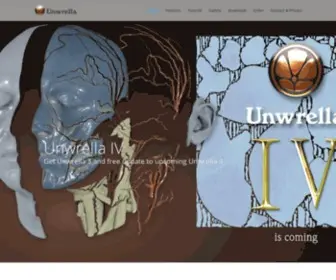 Unwrella.com(Optimal Automatic Unwrapping) Screenshot