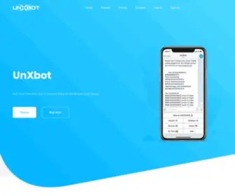 Unxbot.com(Best Telegram Investment Bot) Screenshot