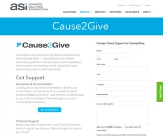 Unxvision.com(Online Fundraising Solutions For Nonprofits) Screenshot