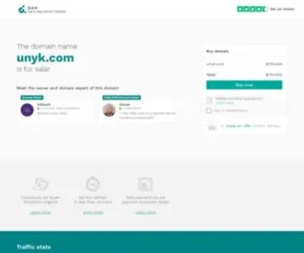 Unyk.com(Fundraiser by Taha Syed) Screenshot