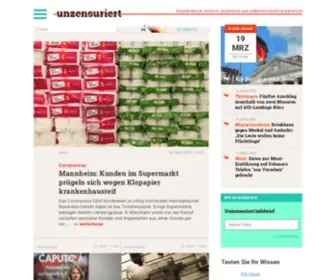 Unzensuriert.de(Unzensuriert) Screenshot