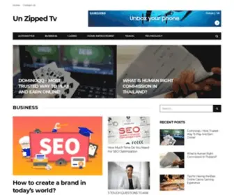 Unzippedtv.com(My WordPress Blog) Screenshot