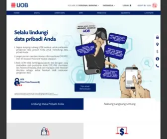 Uob.co.id(UOB Indonesia) Screenshot