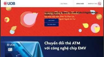 Uob.com.vn(United Overseas Bank) Screenshot