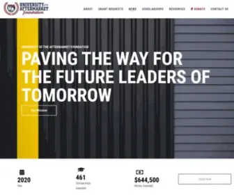 Uofafoundation.com(University of the Aftermarket Foundation) Screenshot