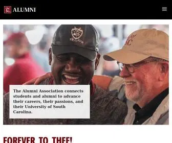 Uofscalumni.org(University of South Carolina Alumni Association) Screenshot