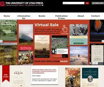 Uofupress.com(U of U Press) Screenshot