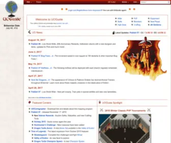 Uoguide.com(The Ultima Online Encyclopedia) Screenshot