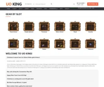 Uoking.com(A Ultima Online Store) Screenshot