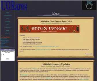 Uorares.com(UORares) Screenshot