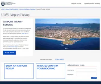 Uowairportpickup.com.au(Airport Pickup Service) Screenshot