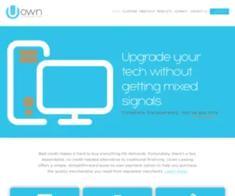 Uownleasing.com(Uown Leasing) Screenshot