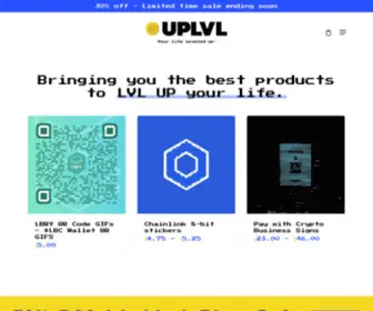 UP-LVL.com(The best unique products) Screenshot