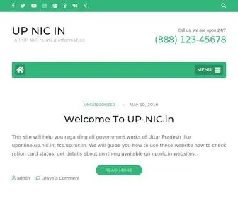 UP-Nic.in(UP NIC IN) Screenshot