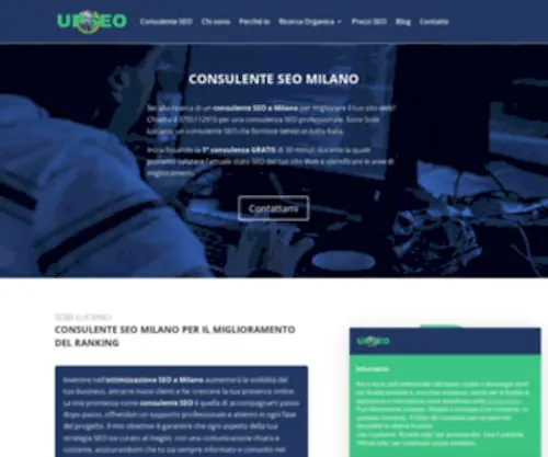 UP-Seo.it(Consulenza SEO Milano) Screenshot