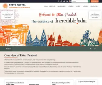 UP.gov.in(UP) Screenshot