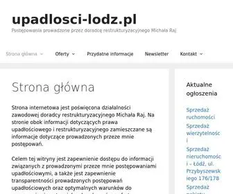 Upadlosci-Lodz.pl(A Raj) Screenshot