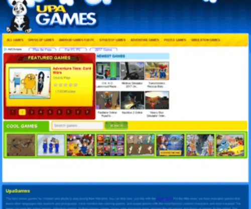 Upagames.com(Play Online at UpaGames) Screenshot