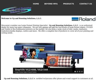 Upandrunning1.com(Up and Running) Screenshot
