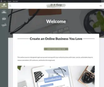 Upandrunningbusinesscourse.com(Up and Running Business Course) Screenshot