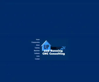 Upandrunningcnc.com(Up and Running CNC Consulting) Screenshot