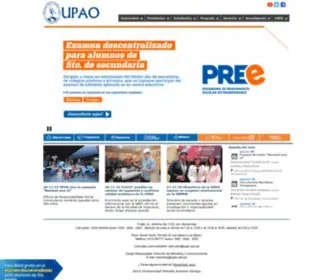 Upao.edu.pe(Universidad Privada Antenor Orrego) Screenshot