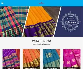 Upasanamittal.com(Looking for a saree) Screenshot