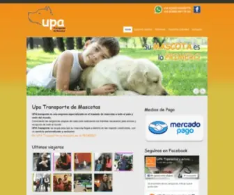 Upatransporte.com.ar(Transporte de mascotas) Screenshot