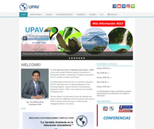 Upav-Asociacionesvaluacion.org(Upav Asociacionesvaluacion) Screenshot