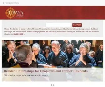 Upaya.org(Upaya Zen Center) Screenshot