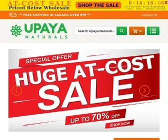 Upayanaturals.com(UPAYA NATURALS) Screenshot