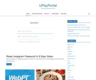 Upayportal.com(UPayPortal » Login And Registration Guide) Screenshot