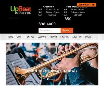 Upbeatmusic.com(Providing Instruments) Screenshot