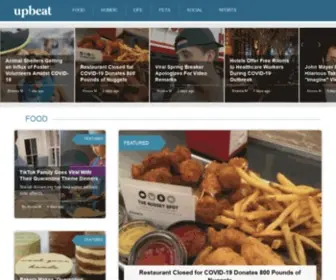 Upbeatnews.com(Upbeat News) Screenshot