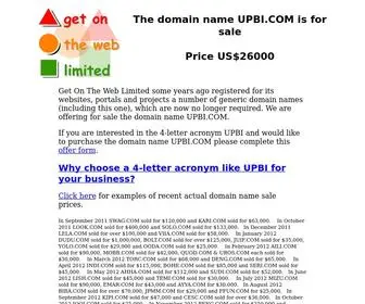 Upbi.com(UPBI) Screenshot
