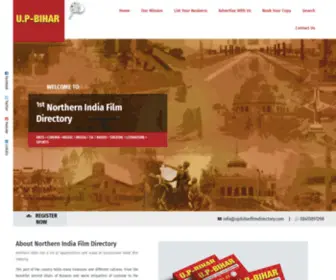 Upbiharfilmdirectory.com(Northern India Film Directory) Screenshot