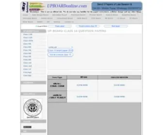 Upboardonline.com(UP BOARD QUESTION PAPERS) Screenshot
