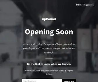 Upboundstyle.com(UpBound) Screenshot