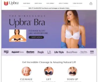 Upbra.com(Upbra Bras) Screenshot