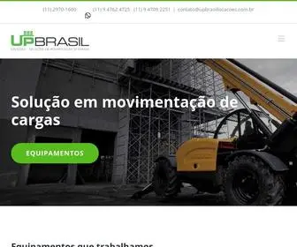 Upbrasillocacoes.com.br(Up Brasil Locações) Screenshot