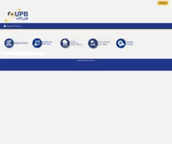 Upbvirtual.net(Redireccionar) Screenshot